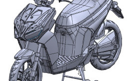 Gesits Siapkan Motor Listrik dengan Setang Telanjang