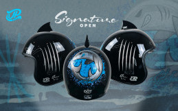 JPX Gandeng Kaka Slank Luncurkan Helm Bermotif Hiu