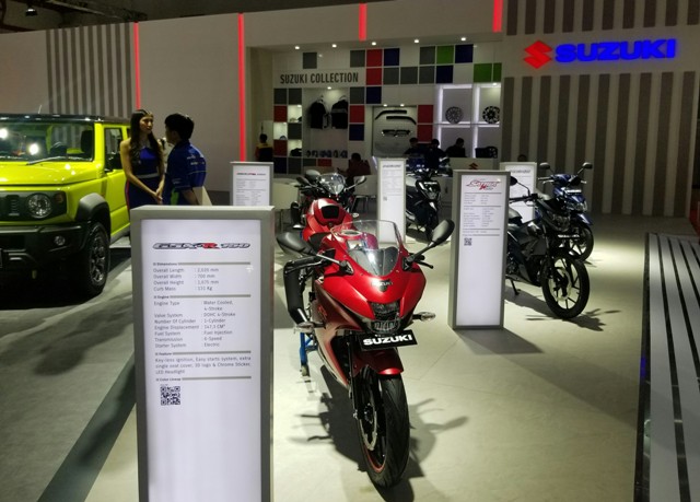 Suzuki Bawa Motor-motor Andalan di Telkomsel IIMS 2019