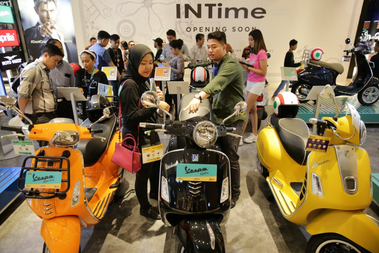 PT Piaggio Indonesia Mall-to-Mall Exhibition, Banyak Promo Loh!