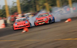 Emmanuelle Amandio Raih Gelar Juara Nasional di Kejurnas Drift 2017