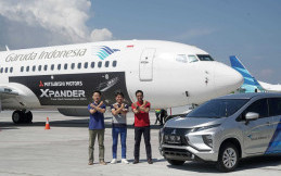 Lanjutkan Kerjasama, Xpander Terbang Bersama Garuda