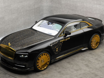 Rolls-Royce Spectre Equista Linea d'Oro, Mobil Listrik Mewah Mansory
