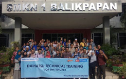 Cerdaskan Insan Pendidikan Indonesia, Daihatsu Technical Training for SMK Teacher
