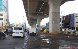 670 Titik Jalan Berlubang di Jakarta Pusat Diperbaiki