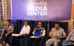 Menhub Tinjau Jalur Mudik di H-2 Lebaran 2018