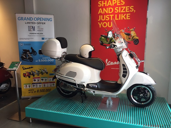 Buka Dealer Baru di Bali, Piaggio Tebar Promo Menarik