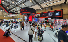 Ragam Motor Modifikasi yang Ada di Booth Honda pada IMOS 2024