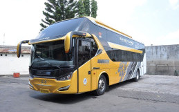 PO Handoyo Perkenalkan Bus Sosial Distancing, Hanya 27 Tempat Duduk 