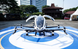 Black Stone Cargo Airline Resmi Gandeng Prestige Gunakan Transportasi Udara EHang 216