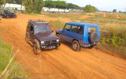 Kangen Trek Offroad, Julian Johan Geber Mobil Bareng Puluhan Peserta di BSD
