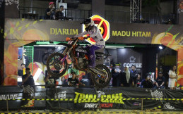 Lantian Juan Jadi Juara Umum Trial Game Dirt 2024 Yogyakarta