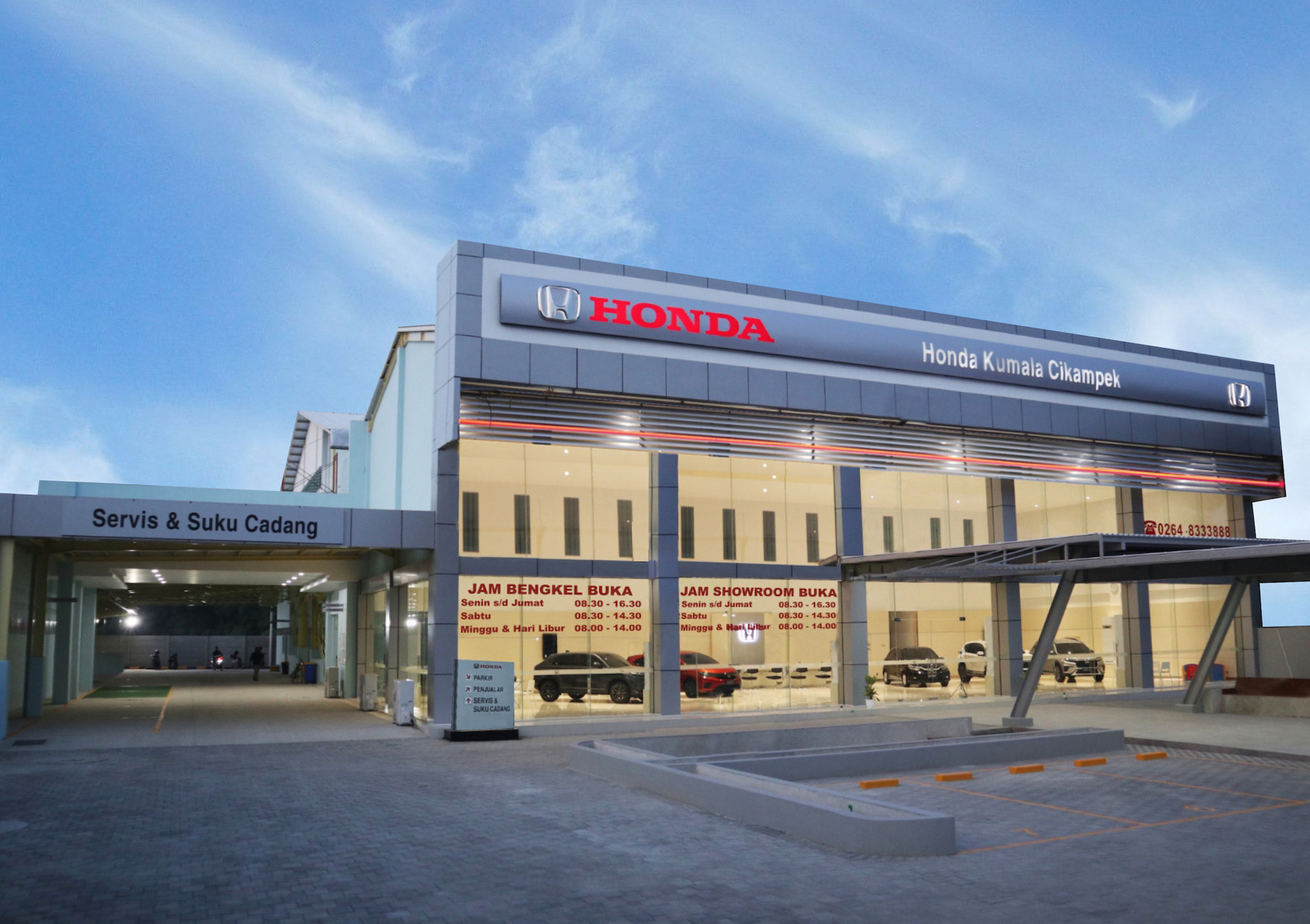 Honda Resmikan Diler Pertama di Cikampek