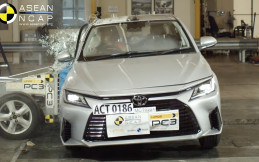 Toyota Vios 2023 Dapat Bintang 5 ASEAN NCAP
