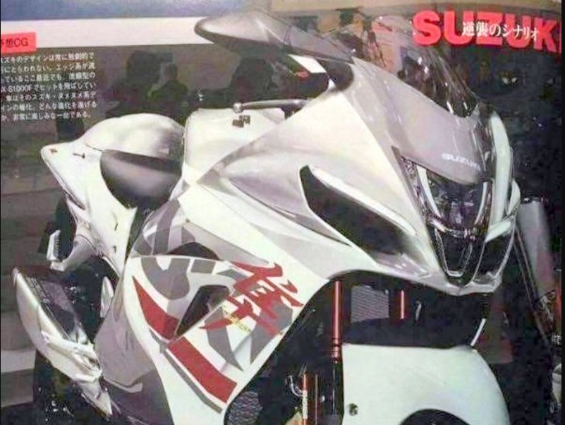 Inikah Tampilan Generasi Terbaru Suzuki Hayabusa ?
