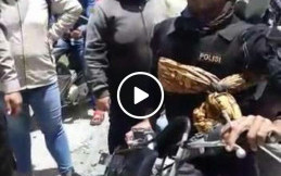 Viral, Polisi Gunakan Kawasaki KLX Bawa Mayat Selama Tiga Jam