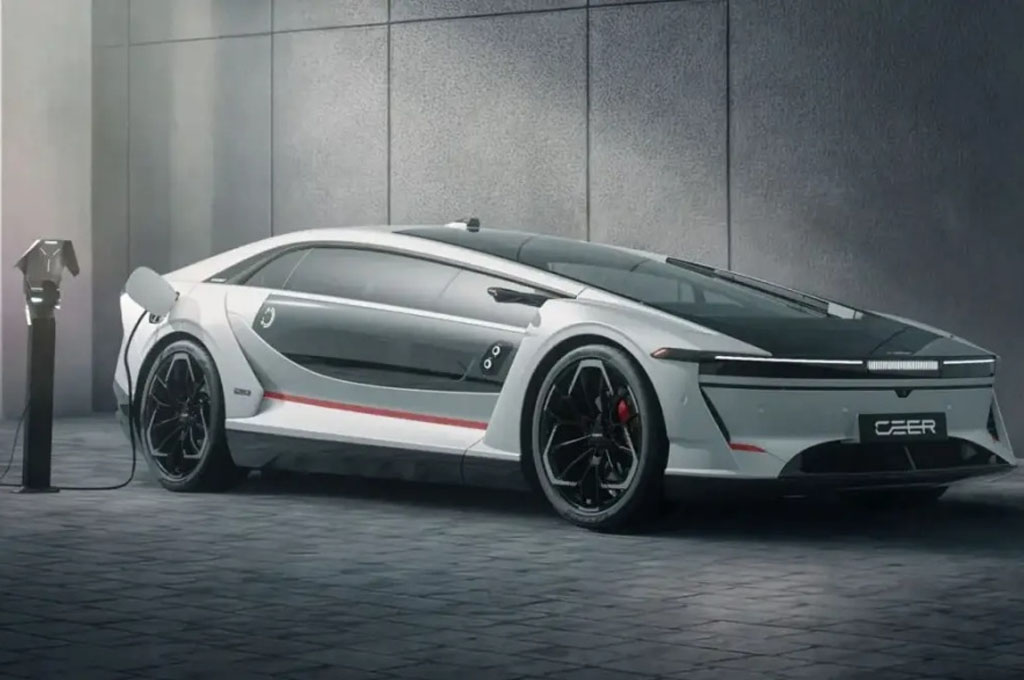 Ceer Exobot, Mobil Listrik Futuristis dari Arab Saudi