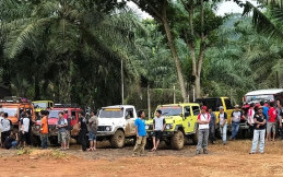 Komunitas Offroad Luwu Utara Gelar Touring Wisata dan Baksos di 11 Desa 