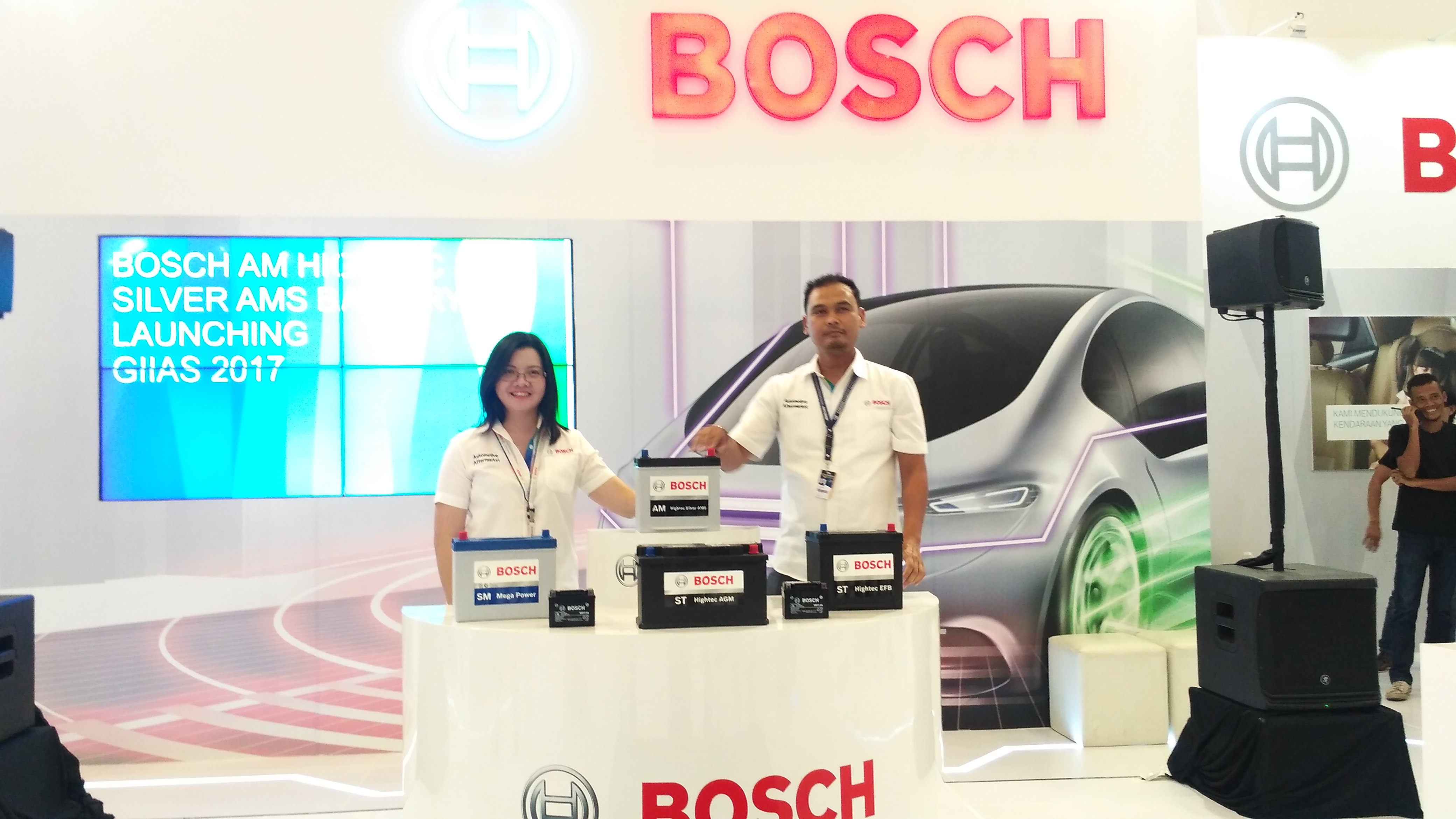Rangkaian Lengkap Aki Maintenance-Free di GIIAS 2017