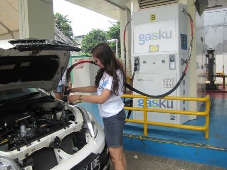 Kendaraan dengan BBG Bisa Hemat Biaya Transportasi Rp 3 Juta per Bulan 
