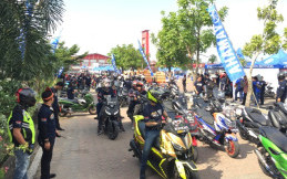 Bikers Yamaha Max Series Tumpah Ruah di Palembang