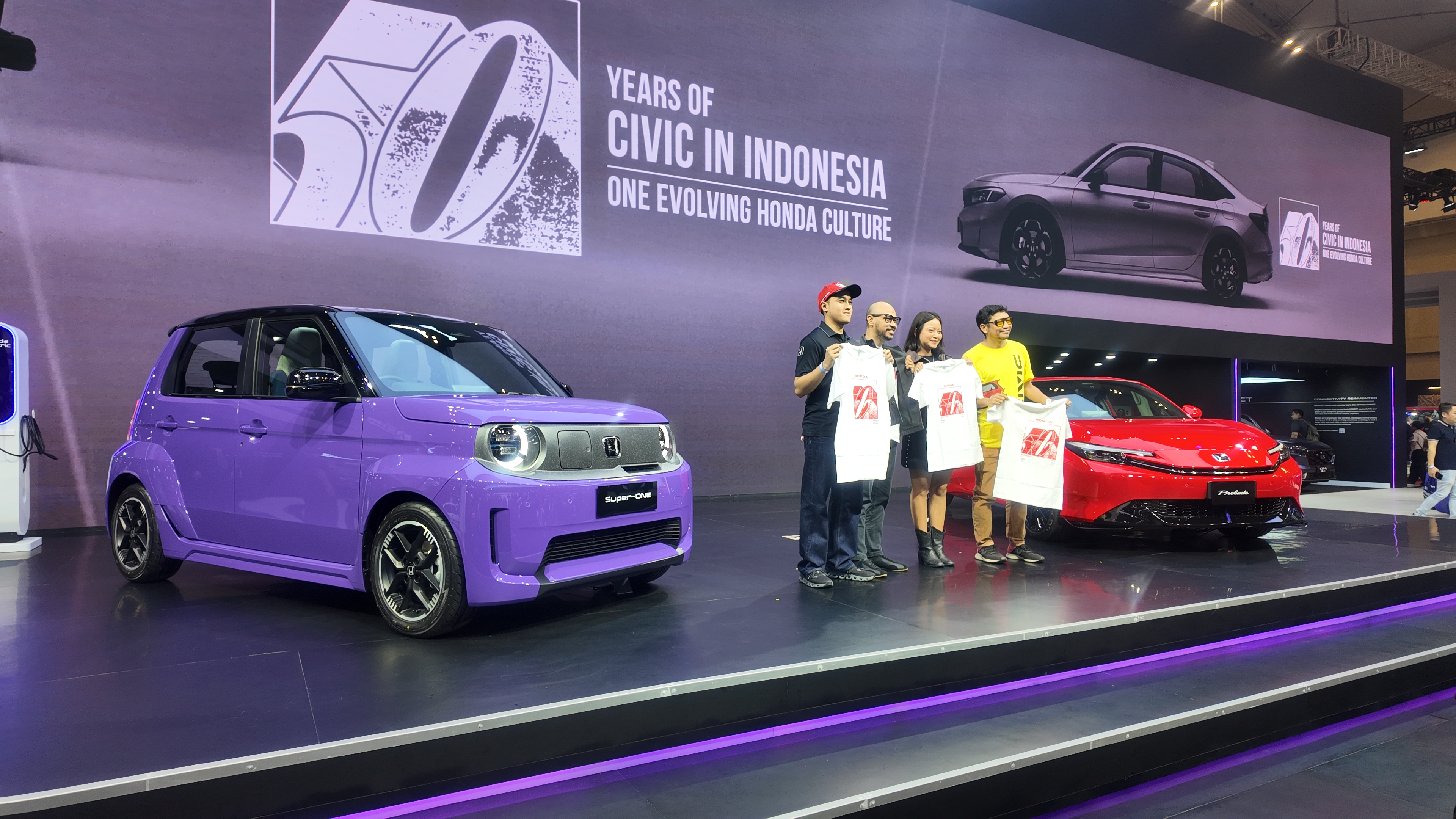 Honda Rayakan 50 Tahun Civic di Indonesia, Tegaskan Karakter Sporty Tetap Bertahan di Era Elektrifikasi