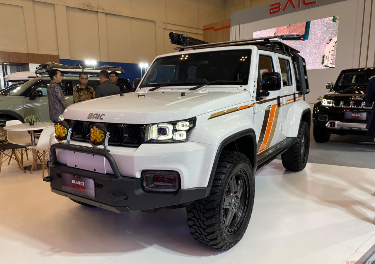 Referensi Modifikasi BAIC BJ40 Plus Bergaya City Hunter   
