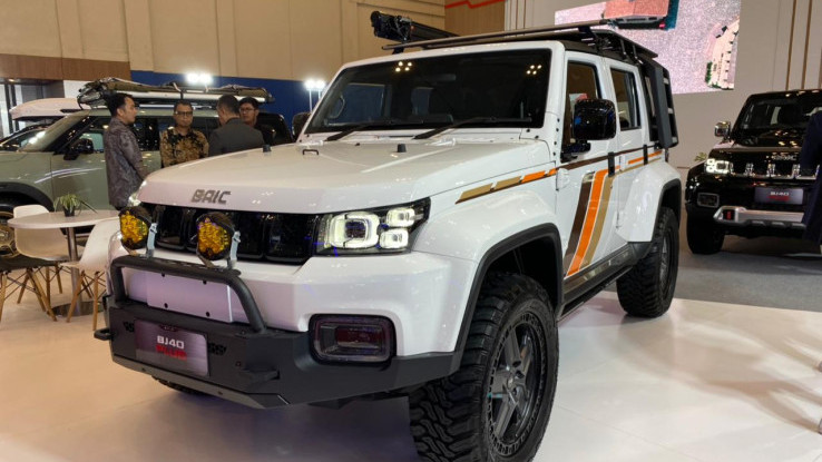 Referensi Modifikasi BAIC BJ40 Plus Bergaya City Hunter   
