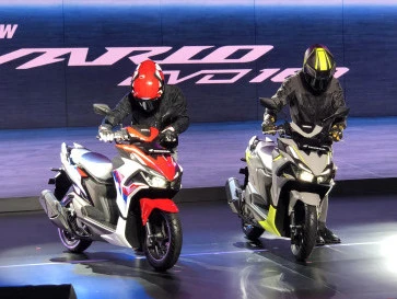 Perbedaan New Honda Vario Evo 160 CBS, CBS Nitro, dan ABS