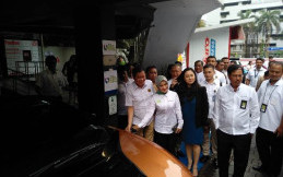 Menteri ESDM Resmikan Green Energy Station di SPBU COCO Pertamina