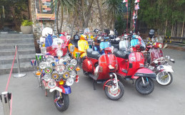 Ini Galeri Keseruan Acara Skuter Bareng Xtreme Mods Indonesia