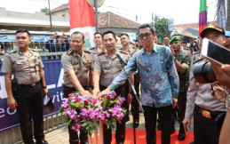 Satlantas Polres Kota Tangerang Bersama Paramount Land Resmikan Satpas Pembantu Rajeg 1348 Tangerang