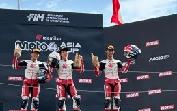 Badly Ayatullah Raih Podium Perdana di Moto4 Asia Cup, Bikin Indonesia Bangga