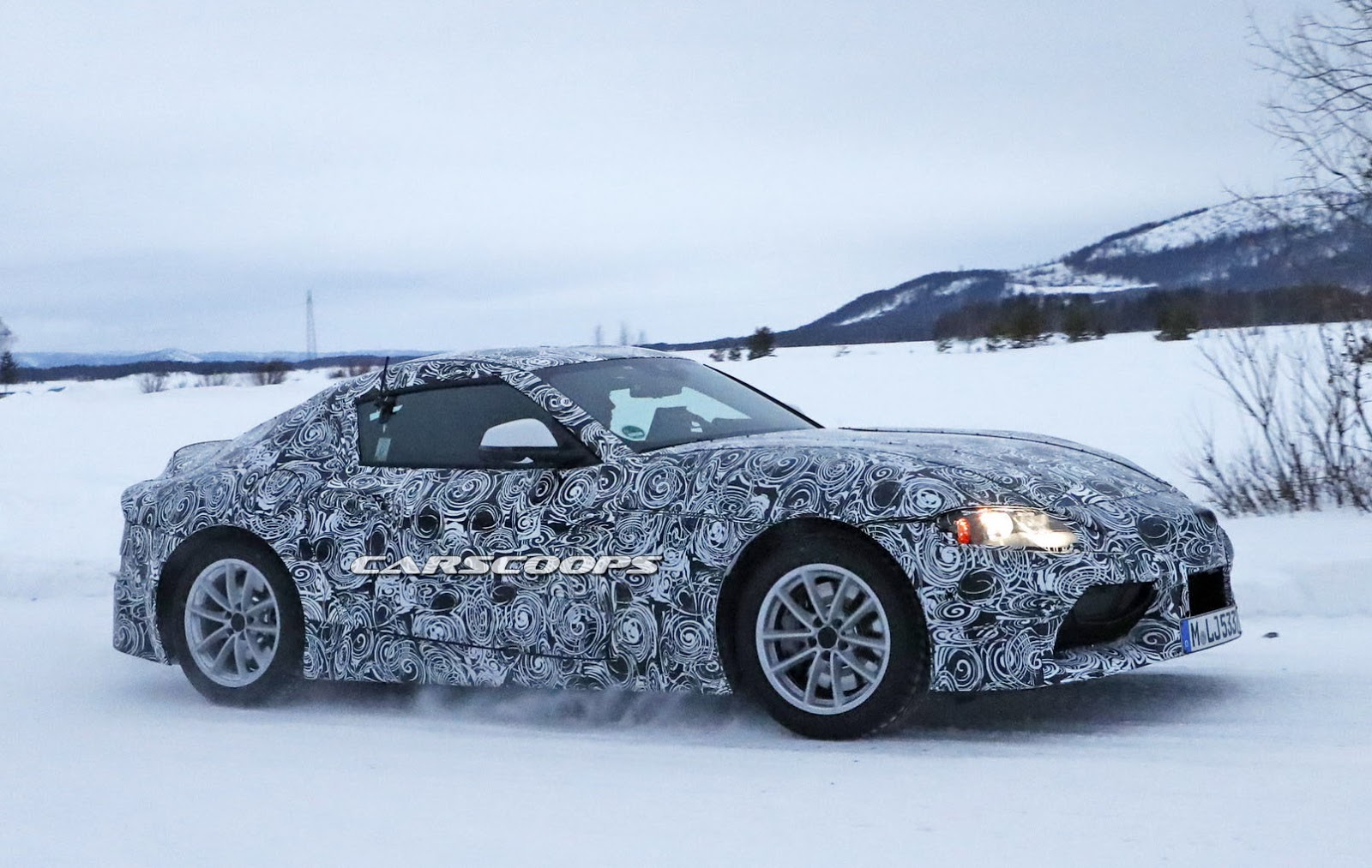 All New Toyota Supra Mulai Diuji Coba