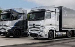 Truk Hidrogen Mercedes-Benz GenH2 Siap Uji Jalan Tahun 2024