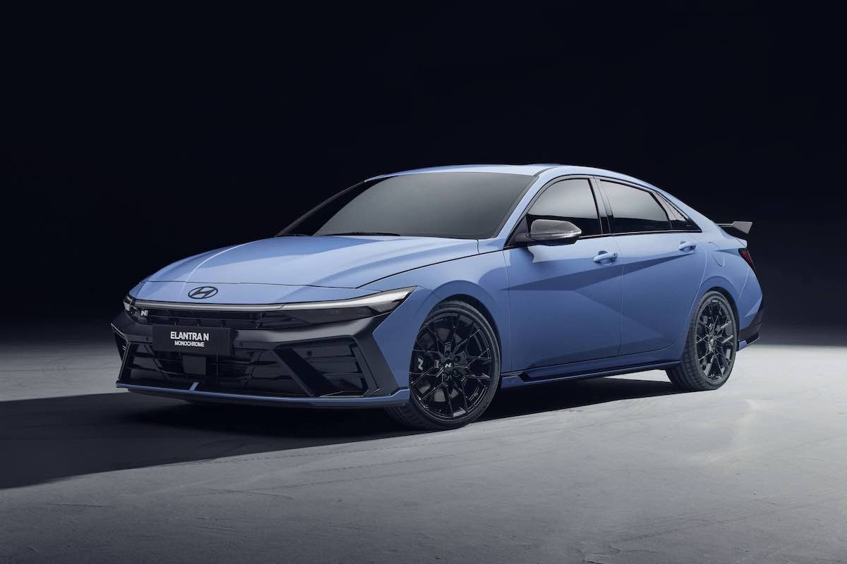 Hyundai Elantra N Monochrome, Tampil Makin Minimalis