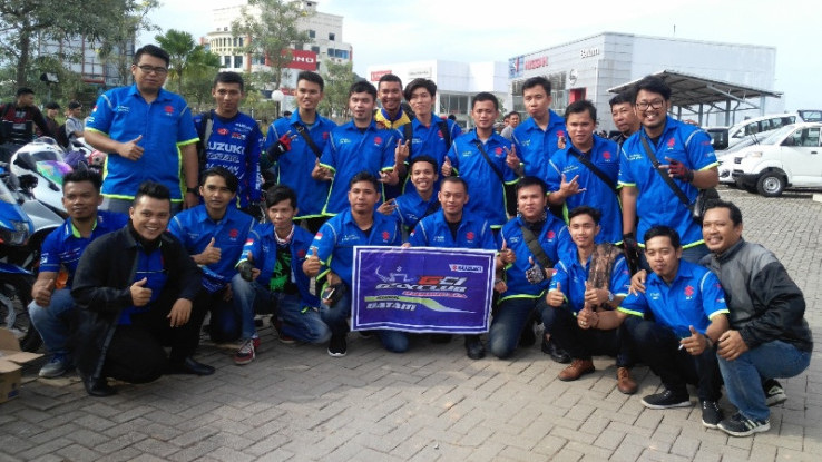 Bikers Suzuki Batam Perkuat Solidaritas di Perbatasan
