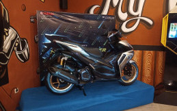 All New Yamaha Aerox 155 Connected Resmi Dijual di Bangka Belitung
