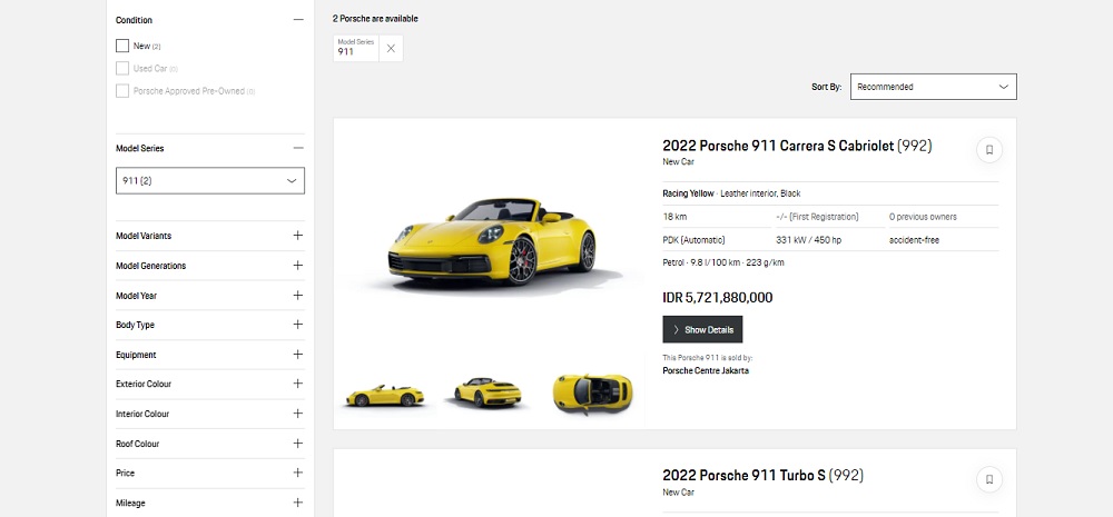 Porsche Indonesia Klaim Layanan Virtualnya Telah Ditingkatkan