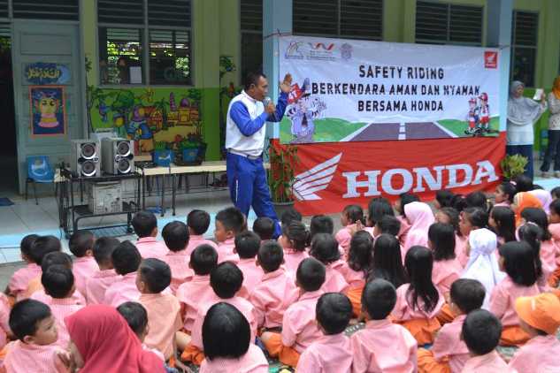 Wahana Honda Adakan Safety Riding Education di TK