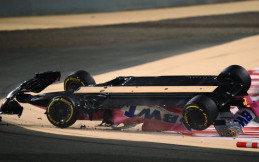 Ini Penyebab Mobil Lance Stroll Telentang