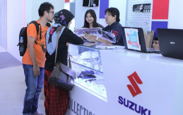 Suzuki Berikan Promo Untuk Suku Cadang dan Apparel di Telkomsel IIMS 2019