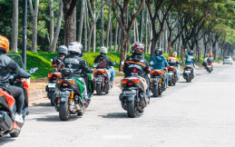 Klub Motor SEXY Rayakan Ulang Tahun ke-6 dengan Riding di Semarang