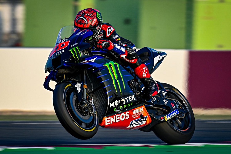 Hasil Tes Pramusim MotoGP Qatar 2021: Fabio Quartararo Tercepat