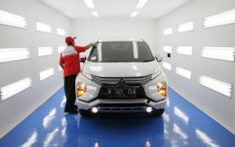 Ada Diskon Menarik di Fasilitas Bodi dan Cat Mitsubishi