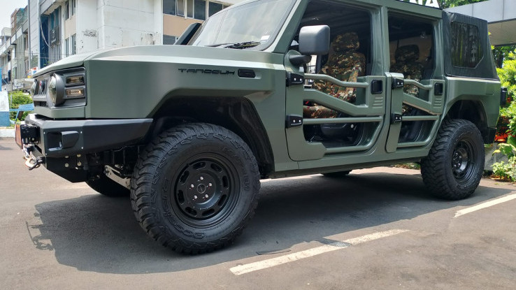 Galeri Foto Pindad Maung TNI Angkatan Darat, Tampil Lebih Gagah