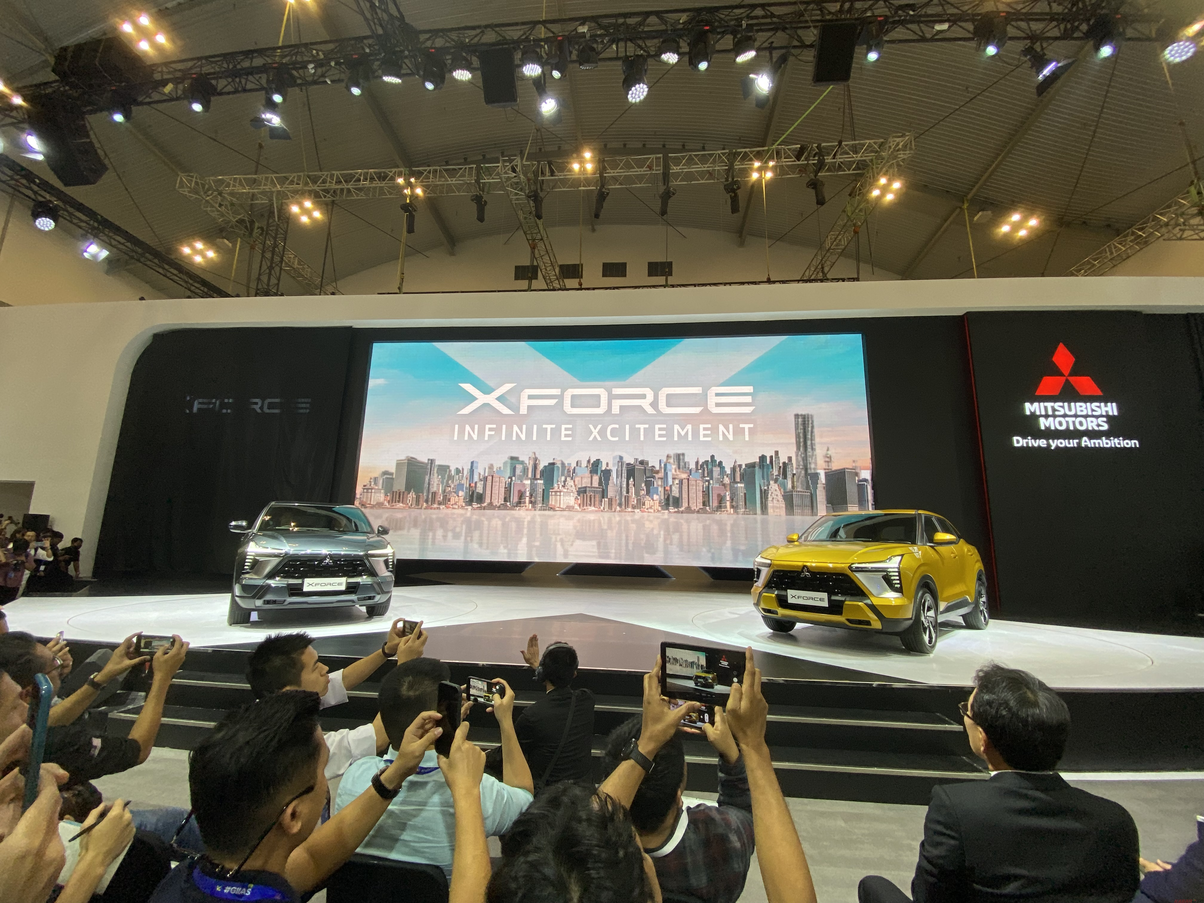 Mitsubishi Motors World Premiere Mitsubishi XForce di GIIAS 2023