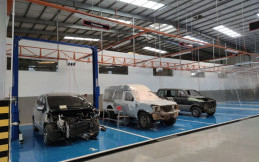 Mitsubishi Buka Fasilitas Pengecatan dan Perbaikan Bodi ke-17