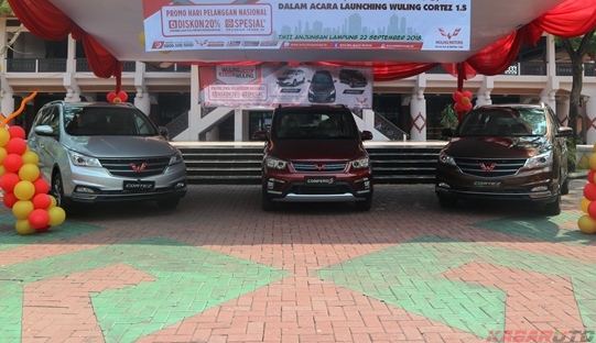 Wuling Buka Dealer 3S Baru di Cikarang