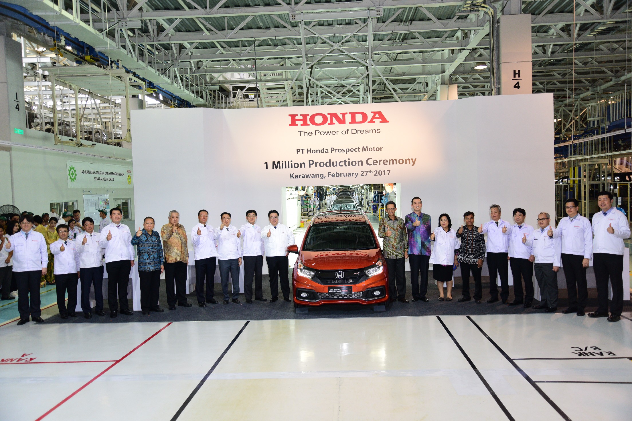 Nilai Ekspor Honda Prospect Motor Terus Meningkat 